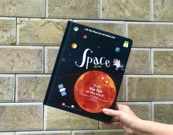 Sách Lift-The-Flap-Lật mở khám phá – Space – Vũ trụ