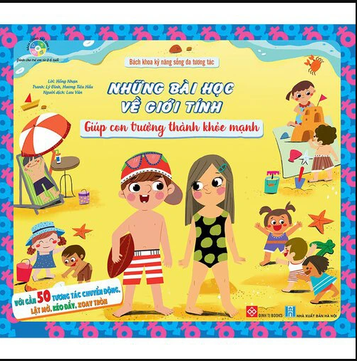Sách Những bài học về giới tính giúp con trưởng thành khỏe mạnh