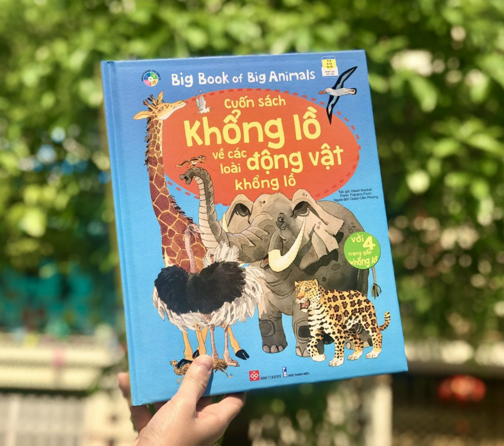 Cuốn sách khổng lồ về Các loài động vật khổng lồ