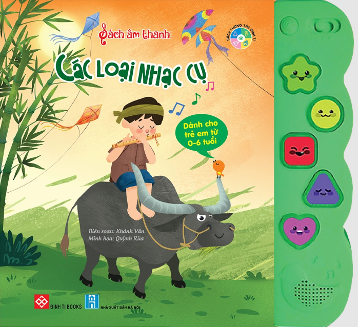 Sách tương tác – Sách âm thanh – Các loại nhạc cụ