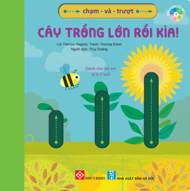 Sách Chạm và trượt – Cây trồng lớn rồi kìa!