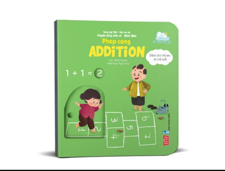 Sách tương tác – Chuyển động đếm số – Phép cộng – Addition