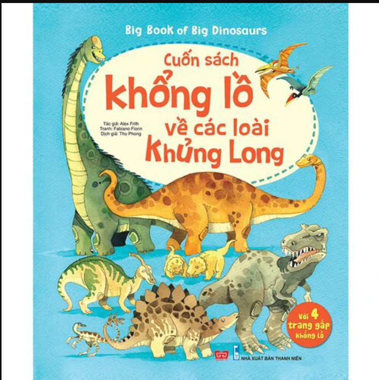 Cuốn sách khổng lồ về các loài khủng long
