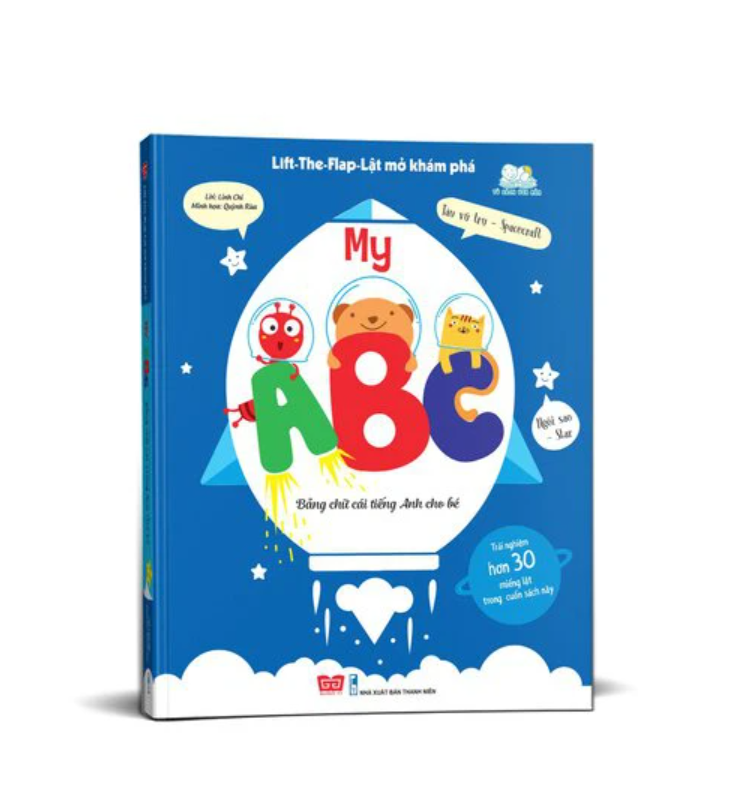 Sách Lật mở khám phá – My ABC – Bảng chữ cái Tiếng Anh cho bé
