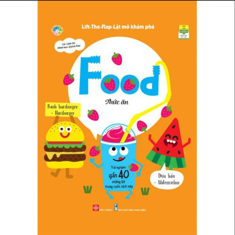 Sách Lift-The-Flap-Lật mở khám phá – Food – Thức ăn