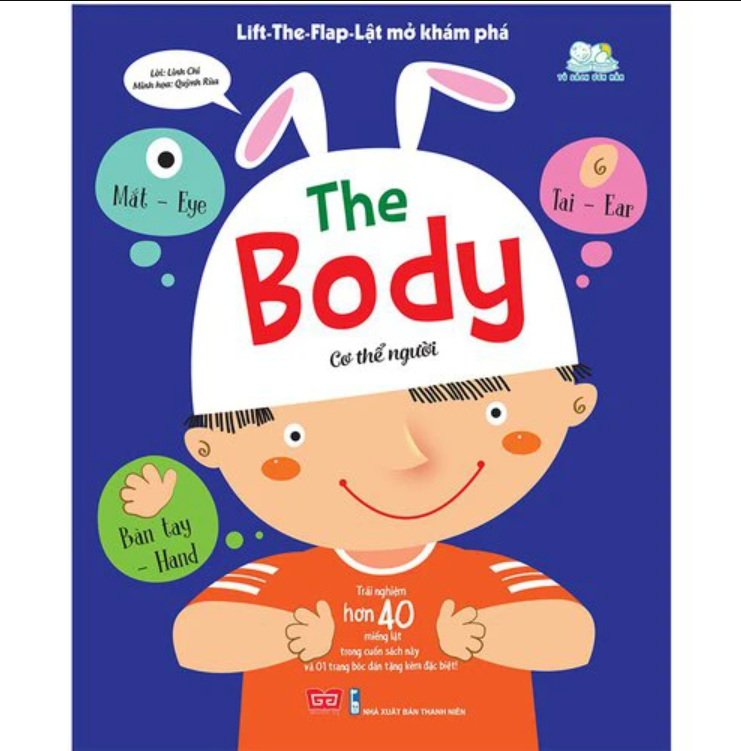 Sách Lật mở khám phá – The Body – Cơ thể người