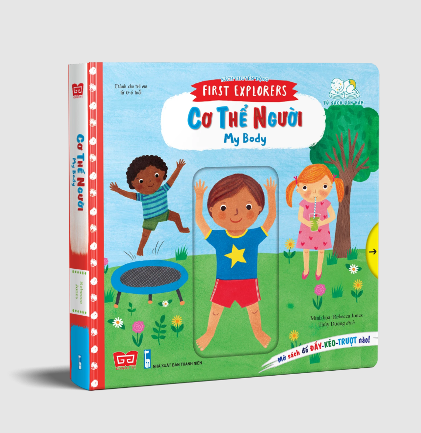 Sách chuyển động – First explorers – My body – Cơ thể người