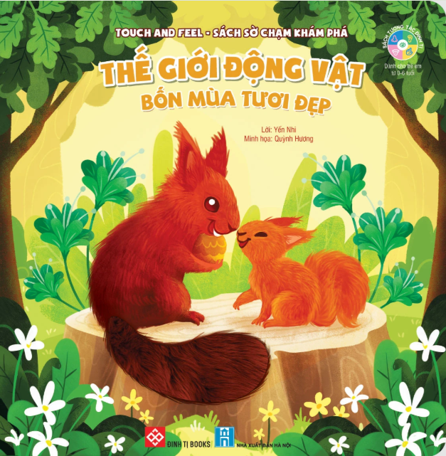 sach so cham kham pha the gioi dong vat bon mua tuoi dep - Vinakitchen