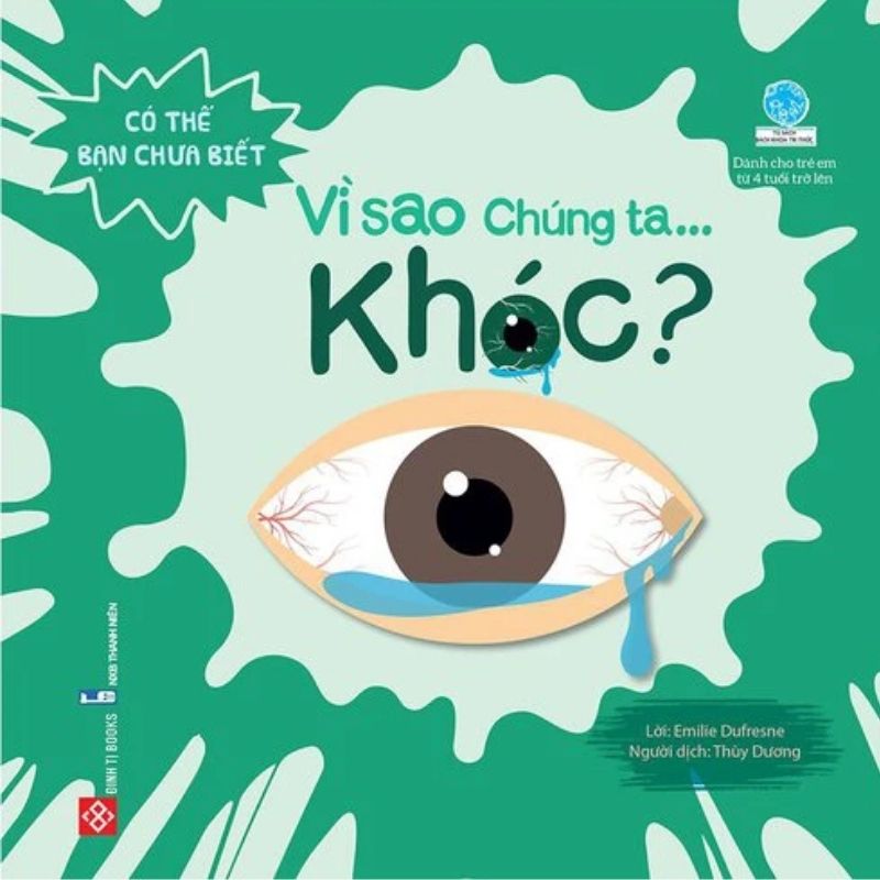 Có thể bạn chưa biết – Vì sao chúng ta khóc?