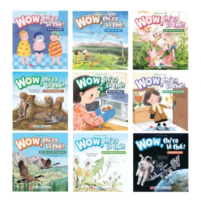 Combo 9 tập Wow, thì ra là thế!