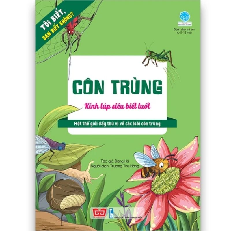 Sách Côn Trùng: KÍNH LÚP SIÊU BIẾT TUỐT