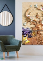 Tranh Treo Tường Chú Hươu 02 (3 Tấm 40×60 cm)