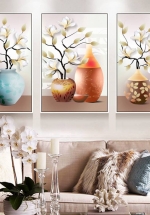 Tranh Treo Tường Bình Hoa Nghệ Thuật 07