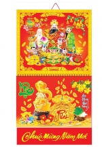 10 Mẫu Bìa Lịch 2025 Lò Xo Bế Nổi Bộ Số (37 x 70 cm) – NSKV208 – NSKV217