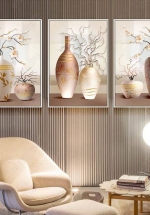 Tranh Treo Tường Bình Hoa Nghệ Thuật 10