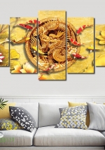 Tranh Treo Tường Rồng Nghệ Thuật 16
