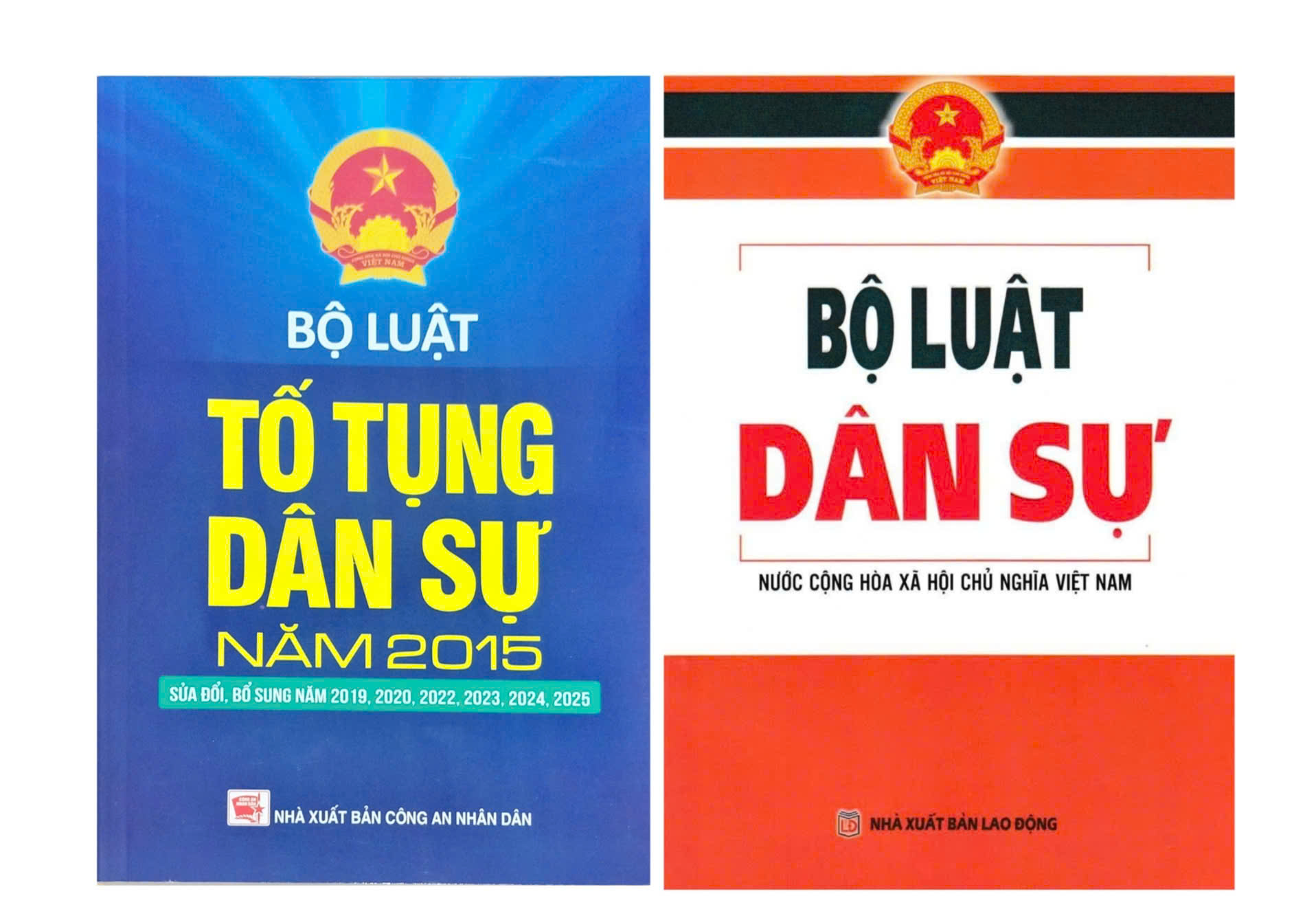 Combo Bộ Luật Dân Sự + Bộ Luật Tố Tụng Dân Sự (DH) (Bộ 2 Cuốn)