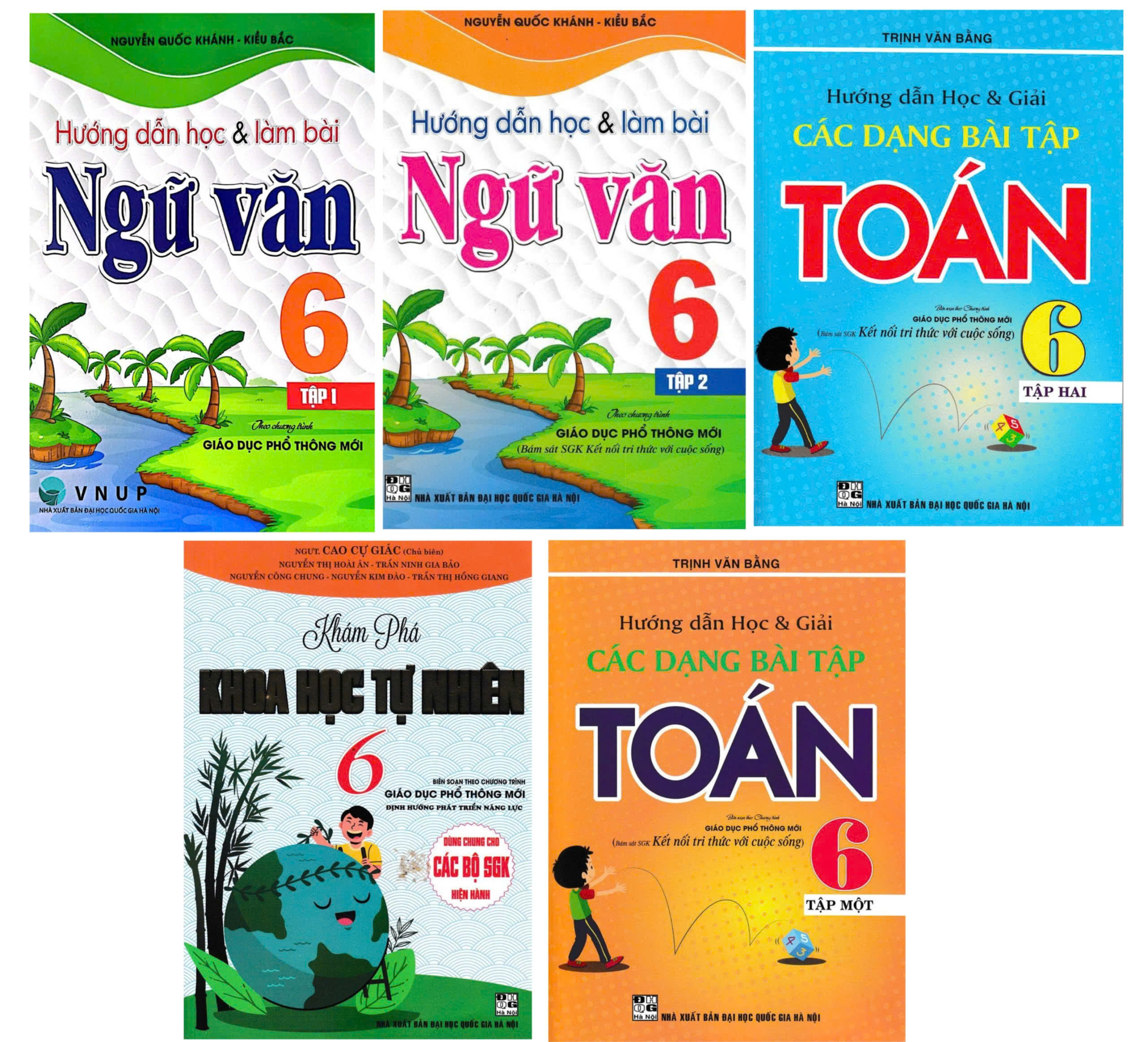 Combo Bộ Sách Tham Khảo Toán – Văn – Khoa Học Tự Nhiên Lớp 6 (Bám Sát SGK Kết Nối Tri Thức Với Cuộc Sống) (Bộ 5 Cuốn)