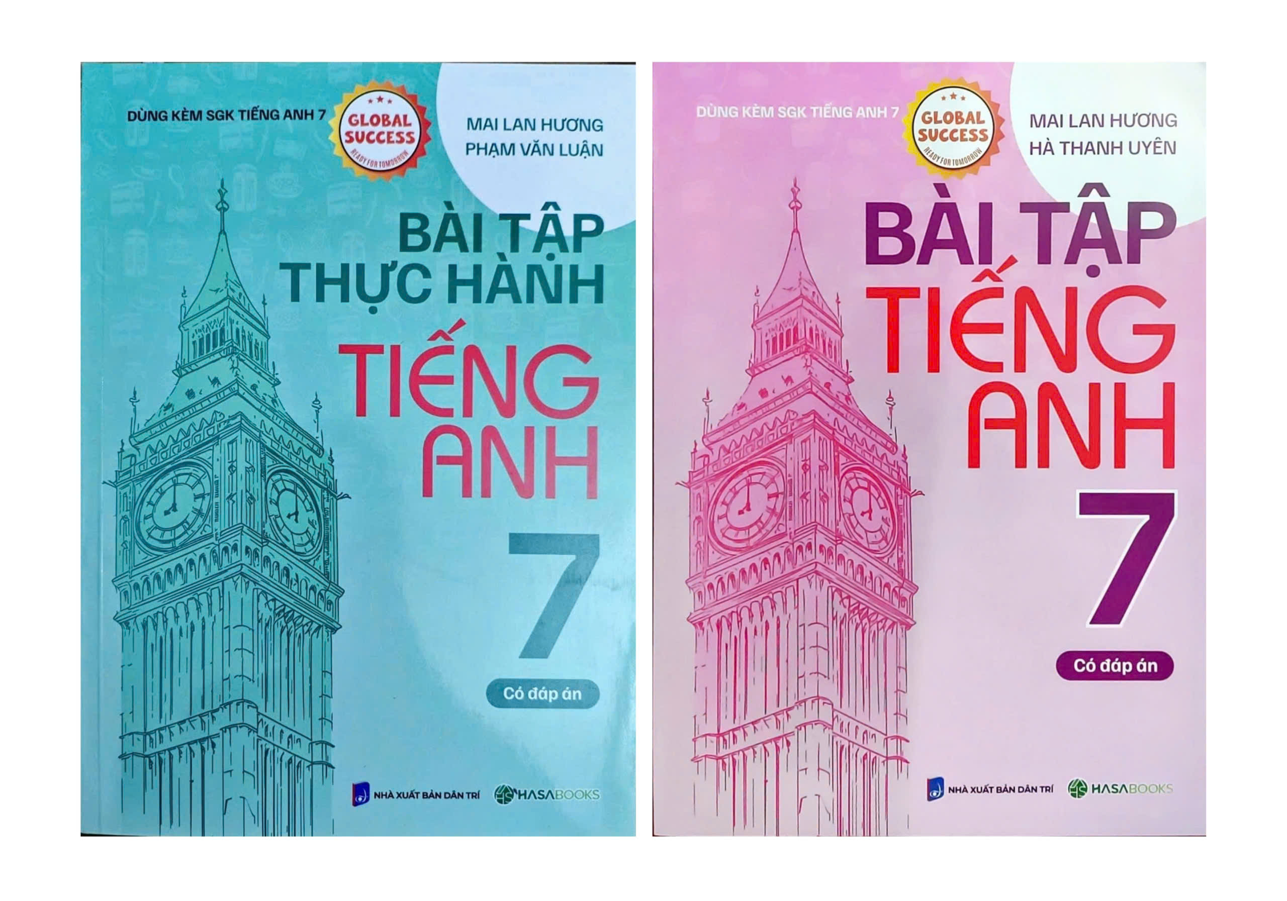 Combo Bài Tập + Thực Hành Tiếng Anh 7 – Có Đáp Án (Dùng Kèm SGK Tiếng Anh 7 Global Success) – HASA (Bộ 2 Cuốn)