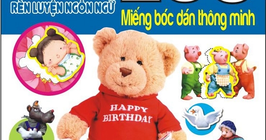 200 Miếng Bóc Dán Thông Minh – Rèn Luyện Ngôn Ngữ (Tái Bản 2018)
