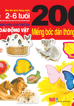 200 Miếng Bóc Dán Thông Minh – Các Loài Động Vật (Tái Bản 2018)