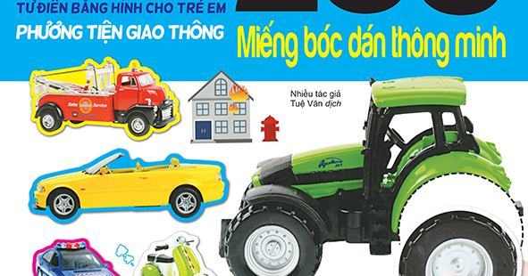 200 Miếng Bóc Dán Thông Minh – Phương Tiện Giao Thông (Tái Bản 2018)