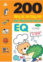 200 Miếng Bóc Dán Thông Minh Phát Triển Chỉ Số Tình cảm EQ Tập 1 (Dành Cho Trẻ 2-10 Tuổi)