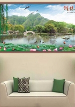 Tranh Đầm Sen Và Phong Cảnh Nghệ Thuật – NS2592