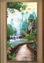 Tranh Phong Cảnh Sơn Thủy Nghệ Thuật – NS2565