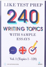 240 Writing Topics – Volume 1 (Q.1-120)