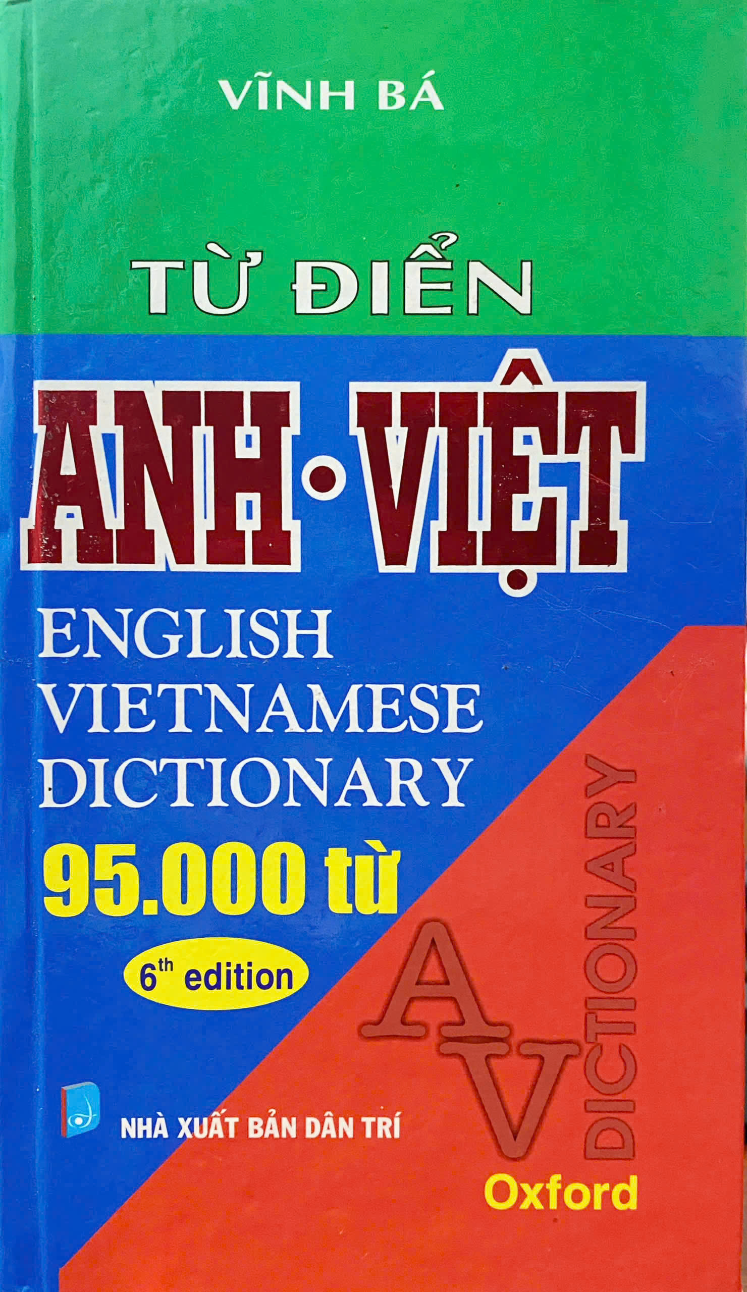 Từ Điển Anh – Việt 95000 Từ (Bìa Cứng)