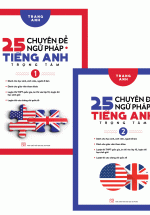 Combo 25 Chuyên Đề Ngữ Pháp Tiếng Anh Trọng Tâm