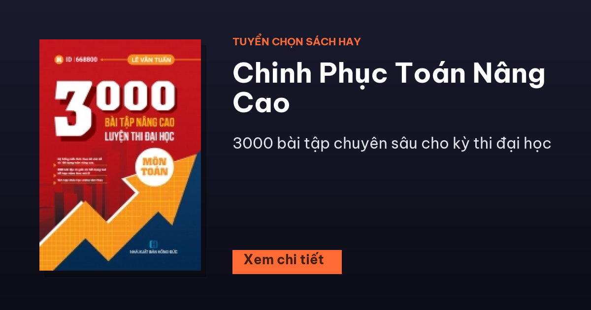Chinh Phục Toán Nâng Cao