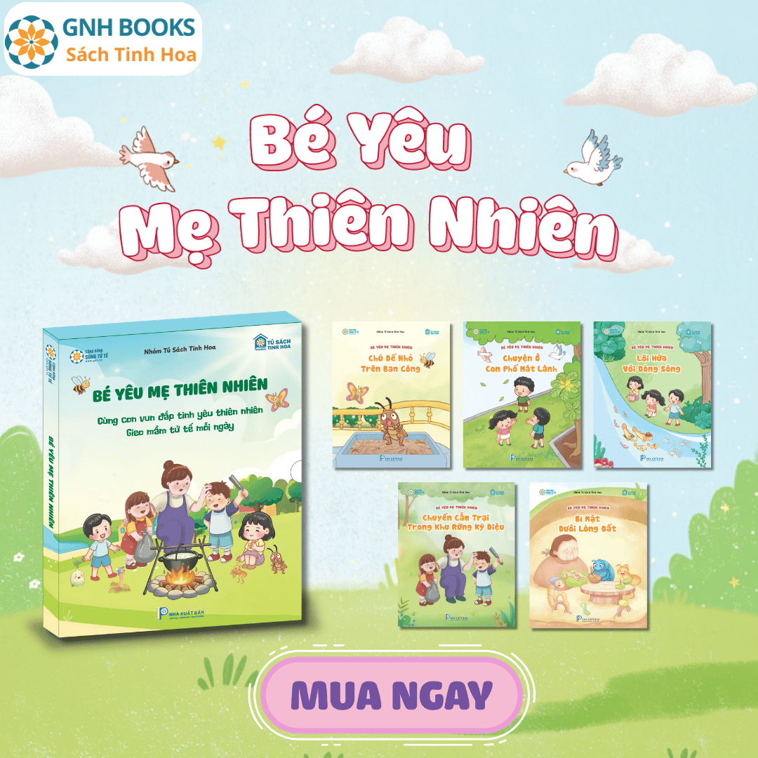 BỘ SÁCH BÉ YÊU MẸ THIÊN NHIÊN – Bộ 5 Cuốn