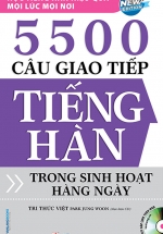 5500 Câu Giao Tiếp Tiếng Hàn Trong Sinh Hoạt Hàng Ngày