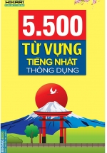 5500 Từ Vựng Tiếng Nhật Thông Dụng