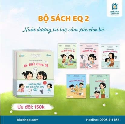 Bộ Sách Nuôi Dưỡng Trí Tuệ Cảm Xúc- Bộ 2- 14×17
