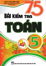75 Bài Kiểm Tra Toán Lớp 5