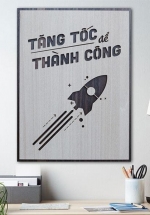 Tranh Động Lực Khắc Laser Tăng Tốc Để Thành Công