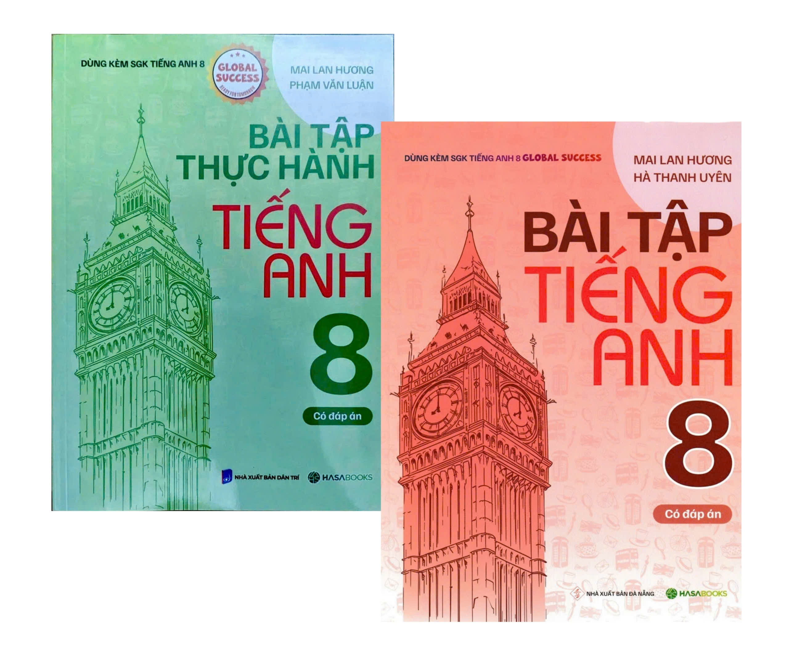 Combo Bài Tập + Thực Hành Tiếng Anh 8 – Có Đáp Án (Dùng Kèm SGK Tiếng Anh 8 Global Success) – HASA (Bộ 2 Cuốn)