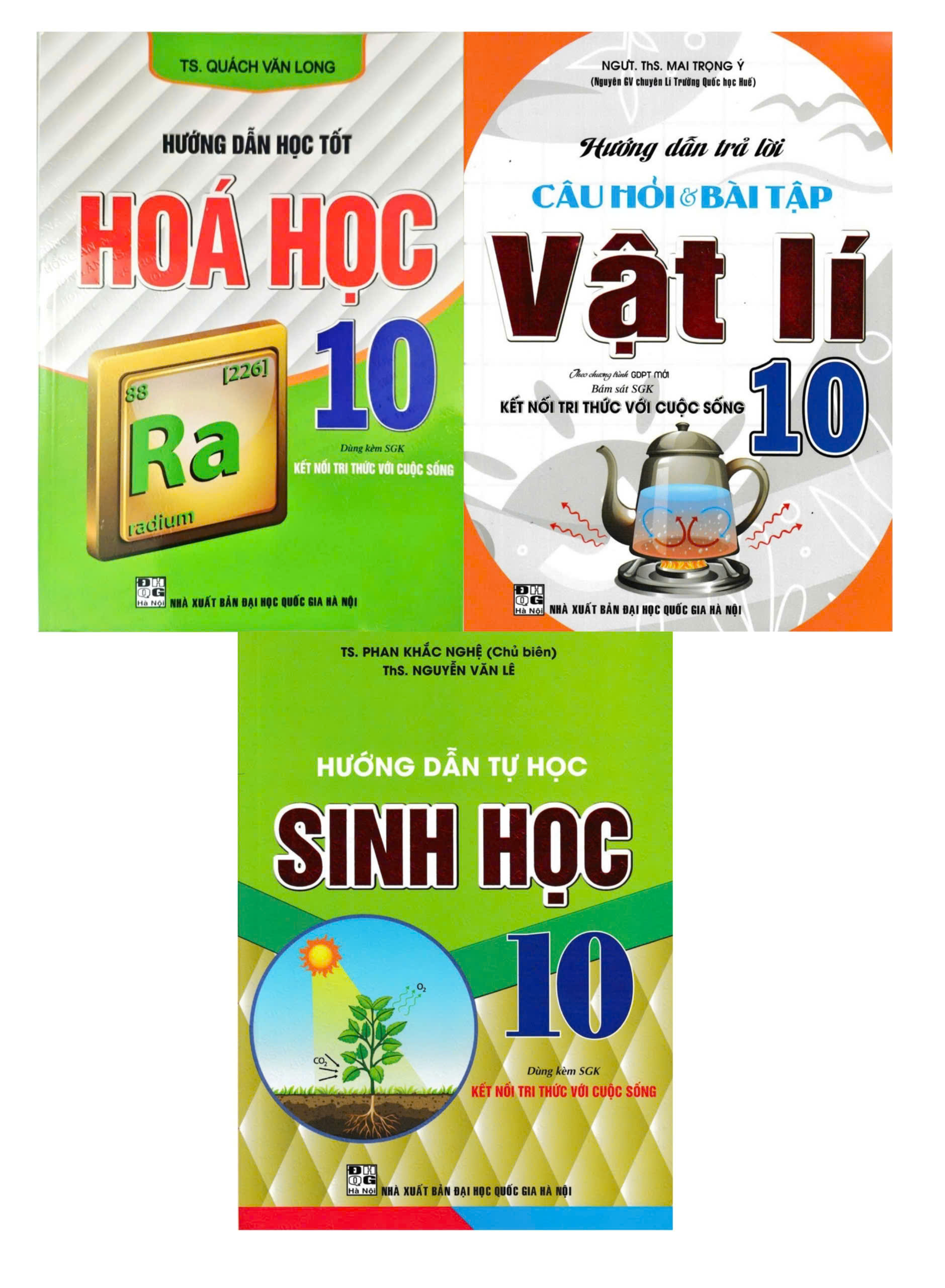 Combo Hướng Dẫn Học Lý – Hóa – Sinh Lớp 10 (Bám Sát SGK Kết Nối Tri Thức Với Cuộc Sống) (Bộ 3 Cuốn)