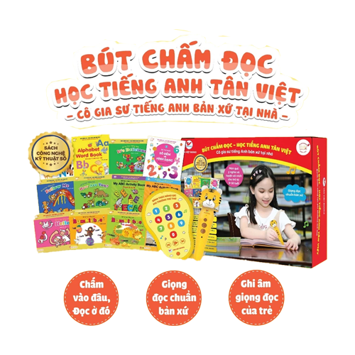 Bút Chấm Đọc – Học Tiếng Anh – Đánh Thức Năng Lực Phi Thường Từ Trẻ Thơ (Dành Cho Trẻ Từ 0 Đến 10 Tuổi)