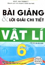 Bài Giảng Và Lời Giải Chi Tiết Vật Lí 6