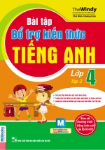Bài Tập Bổ Trợ Kiến Thức Tiếng Anh Lớp 4-Tập 2