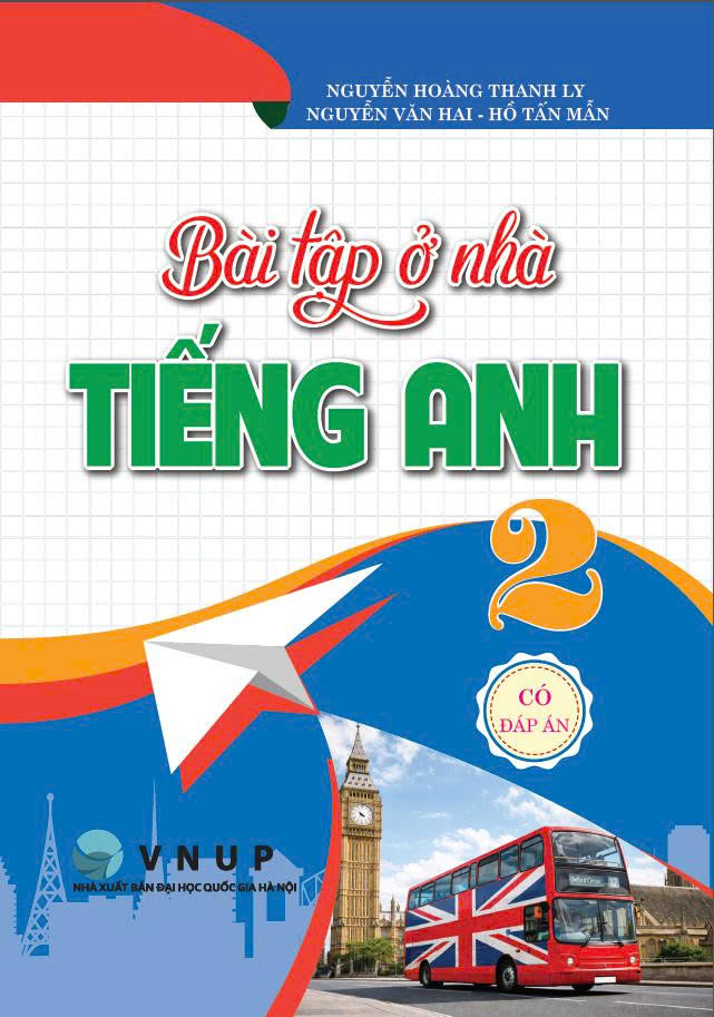 Bài Tập Ở Nhà Tiếng Anh Lớp 2 – Có Đáp Án