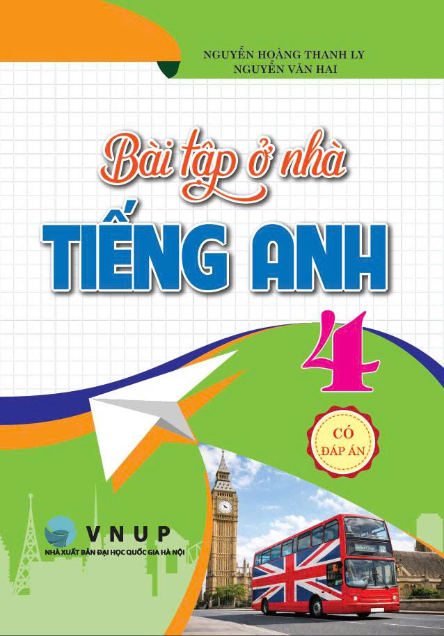 Bài Tập Ở Nhà Tiếng Anh Lớp 4 – Có Đáp Án