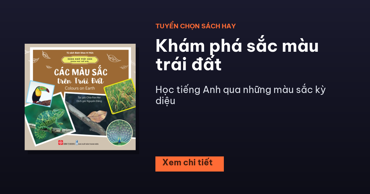 Khám phá sắc màu trái đất