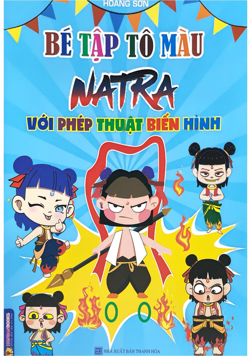 Bé Tập Tô Màu Natra Với Phép Thuật Biến Hình