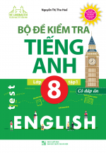 The Langmaster – Bộ Đề Kiểm Tra Tiếng Anh Lớp 8 Tập 1 (Có Đáp Án)