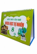 Bộ Lịch Kiến Thức Cần Nhớ Khoa Học Tự Nhiên 8 (Dùng Chung Các Bộ SGK Hiện Hành)
